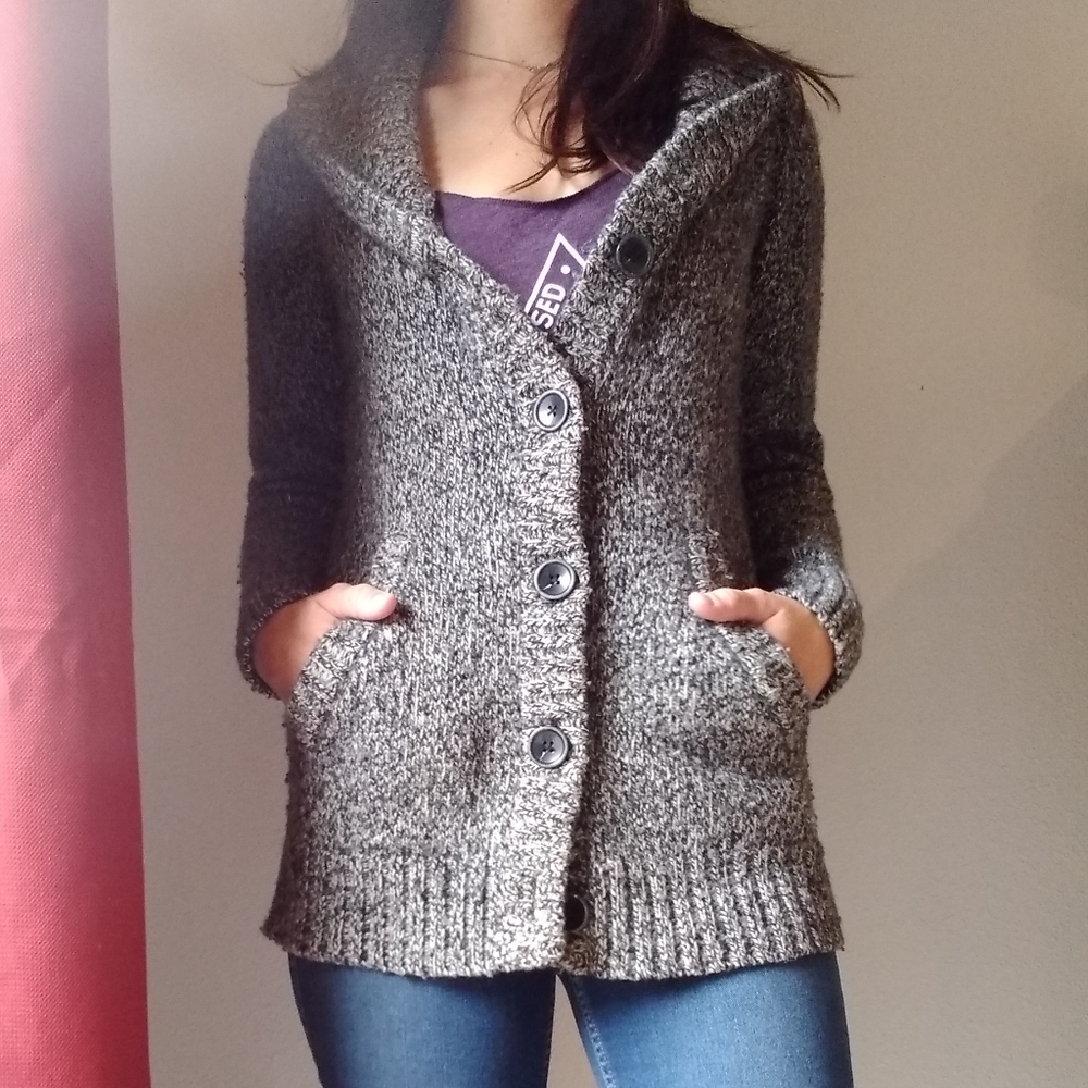 Eddie Bauer Button Up Sweater